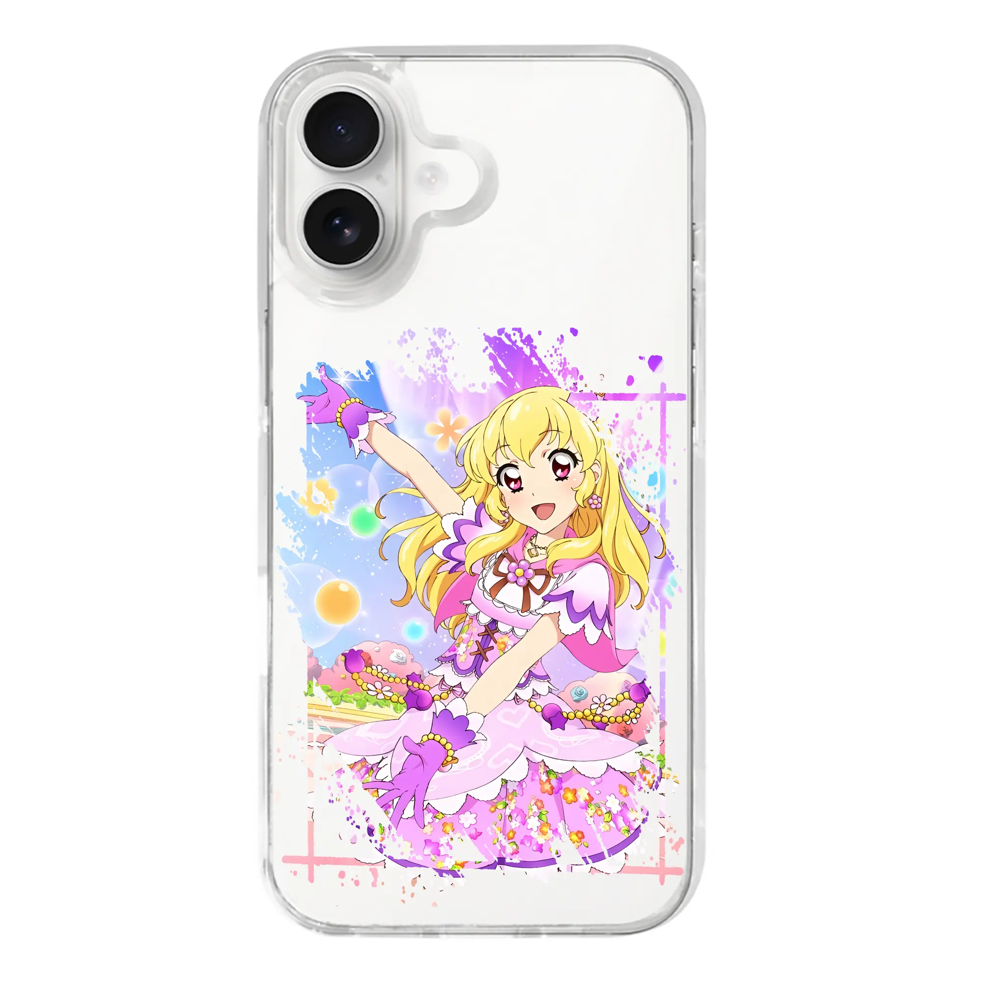 アイカツ グッズ 星宮 いちご - iPhone 17シリーズ 透明スマホケース – 薄型・耐衝撃・精密フィット保護カバー